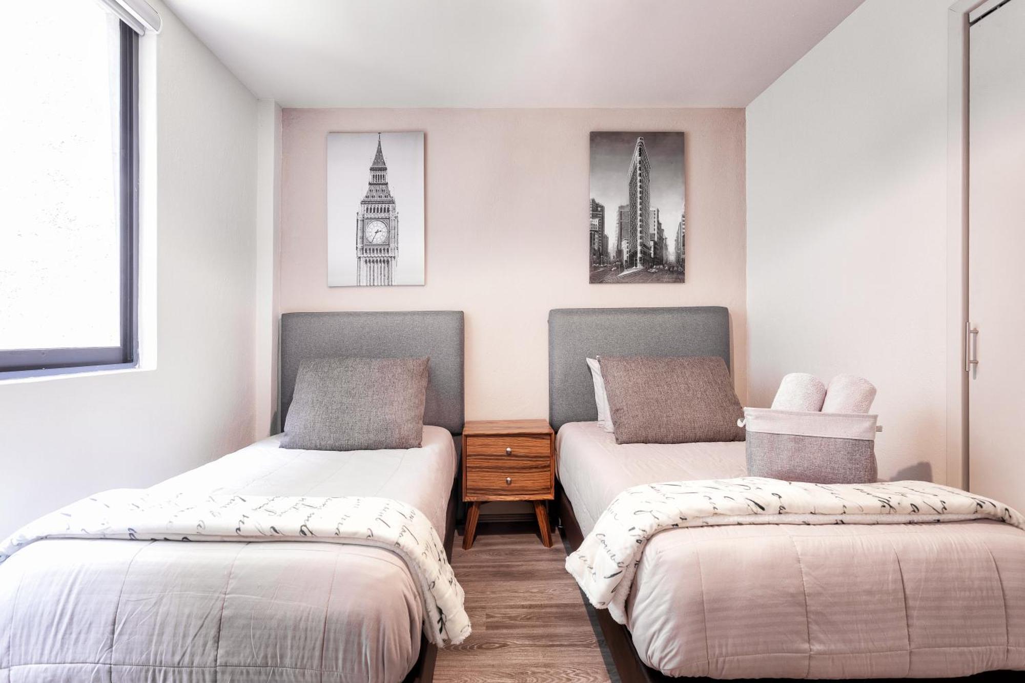 Relax In Style - Roma Norte 3Br - Fast Wifi Città del Messico Esterno foto